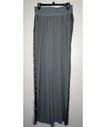 Athleta Nolita Wide Leg Size 10T Olive Green Dress Pants - $47.86 CAD
