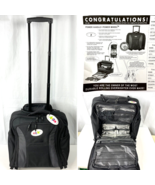 Ebay Olympia RT-700 Rolling Overnighter Suitcase Carry On Luggage w/Toil... - $144.90