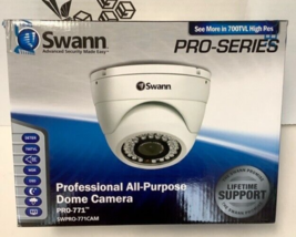 NEW Swann Pro-series PRO-771 Indoor &amp; Outdoor Advanced Dome Home Securit... - £95.21 GBP