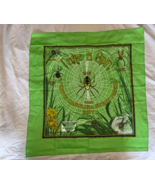 North Carolina state parks 2017 spider Green Bandana- EUC - £15.44 GBP