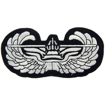 U.S. Army Glider Badge Patch Black &amp; White 3&quot; - $10.47