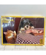 F.X. Schmid Puzzle Vintage 240 Piece Cat Dog Sausage Sealed Collectible New - €33,60 EUR
