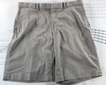 RLX Ralph Lauren Shorts Mens 36 Grey  Pinstripe Cotton Blend Above Knee ... - $22.76