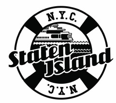 Staten Island Ferry Sticker R2085 - $1.45+