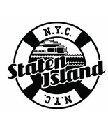 Staten Island Ferry Sticker R2085 - $1.45+