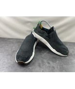 Sanuk Loafers Men 12M Chiba Quest Sidewalk Surfer Shoes Black Gray Canva... - $27.54