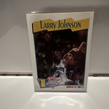 1991 NBA Hoops #1 Draft Pick Larry Johnson #47 Charlotte Hornets - £1.25 GBP