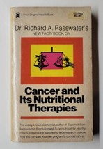 Cancer and it&#39;s Nutritional Therapies Richard A. Passwater 1978 Paperback  - £7.90 GBP