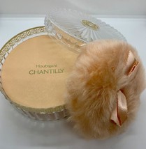 Vintage Houbigant Essence de Chantilly 175g Large Dusting Powder Box Sealed - $44.53