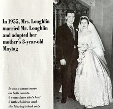 Maytag Washer Dryer Loughlin Marriage 1965 Advertisement Appliances DWII1 - $29.99