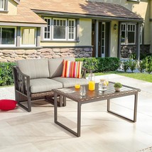 For A Lawn, Porch, Garden, Or Yard, Lokatse Home Offers A Patio Loveseat Set - £504.95 GBP