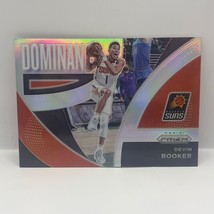 2021-22 Panini Prizm Basketball Devin Booker Dominance #3 Silver Prizm Suns - £1.58 GBP