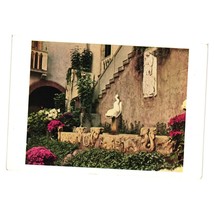 Vintage Postcard Museum Isabella Stewart Gardner Boston Massachusetts Fountain - £7.32 GBP