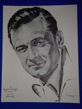 William Holden Academy Award Oscar Portrait Print Vintage 1962 Volpe Sta... - $227.89 MXN
