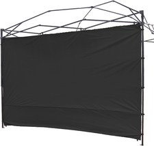 Canopy Sunwall Sidewall Gazebos Tent Waterproof For 10X10Ft Pop Up Straight Leg - $36.94