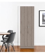 71&quot; Light Gray Wood Pantry Or Storage Closet - €330,65 EUR