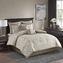 Modern All Season, Down Alternative Bedding, Shams, Decorative Pillow, K... - $127.92