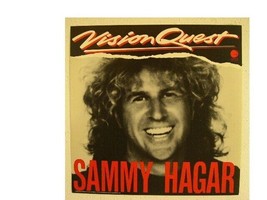 Sammy Hagar Poster Vision Quest Van Halen Flat - £21.13 GBP