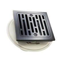 Delta DT062412-RB 4&quot; Square Shower Floor Drain - Venetian Bronze - $40.90