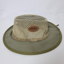 Original Rogue Hat Canvas Leather Cotton Mesh S-M Vented Outback Made S ... - $24.74