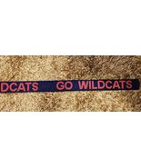 GO WILDCATSCustomized Beaded Embroidery Strap For Bag Purse Game Day Bea... - $27.12