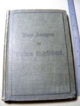 1905 Kurze Auslegune Kleinen Katechismus Martin Luther - $737.63 MXN