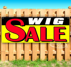 WIG SALE Advertising Vinyl Banner Flag Sign Many Sizes USA - $21.80+