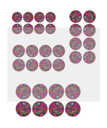 Bottlecap/CakeTopper6-Digtial Paper-Art Clip-Gift Tag-Jewelry-Notebook-S... - $37.17 MXN