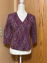Ruby Rd. Pre-owned Ladies PS Pullover top, don&#39;t recall wearing this ever - $22.50