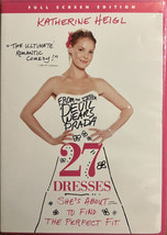 27 Dresses (DVD, 2008, Full Frame) Katherine Heigl - £7.89 GBP
