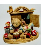 Leonardo  Bear Figurine with Toy Chest - $17.95 CAD