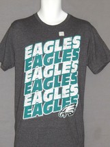 Philadelphia Eagles T-Shirt Men&#39;s Size Small Gray Logo NFL Football NEW S Top - £13.54 GBP