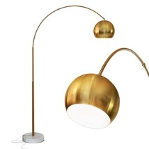 Brightech Olivia Floor Lamp, Arc Lamp for Living Rooms, Standing Lamp with LED L - £200.58 GBP