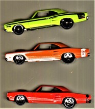 Hot Wheels (lot of 3) -&#39;69 Dodge Coronet Super Bee - Muscle Mania 2009 - £5.59 GBP
