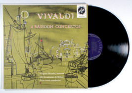 Vivaldi: 4 Bassoon Concertos (1958) Vinyl LP • Virginio Bianchi, Piero S... - £12.54 GBP