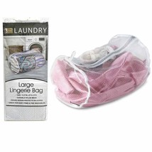 Mesh Laundry Bags Delicate Clothes Zipper Wash Bag Net Underwear Bra Was... - $17.99