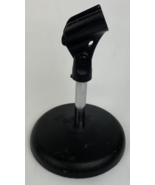 Vintage OEM Atlas DS-5 Microphone desk stand D7-5 DS-10 w Shure Mic Clip     4 - $29.69
