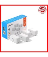 Remote Control WiFi Smart Plug - Energy Monitoring 4-Pack for Home Autom... - $70.23 CAD