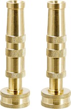 Twinkle Star Heavy-Duty Brass Adjustable Twist Hose Nozzle, Garden, Twis... - $33.99