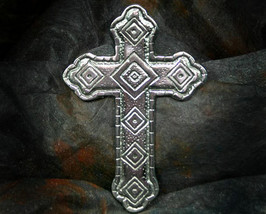 Unique Inspirational Pewter Cross - £8.63 GBP