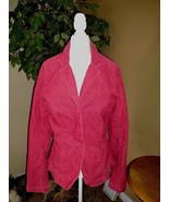 J Crew Women&#39;s Red Berry Corduroy Blazer Size 4 Women&#39;s NWT - $390.70 MXN