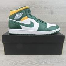 Authenticity Guarantee 
Air Jordan 1 Mid “Sonics” Shoes Mens Size 14 Noble Gr... - £119.84 GBP