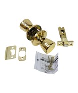 Design House 728303 Terrace Passage Door Knob Set, 4-Pack - Polished Brass - $57.44 CAD