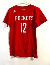 Adidas Women&#39;s Dwight Howard #12 Houston Rockets Jersey Shirt, Red, Small - $19.79
