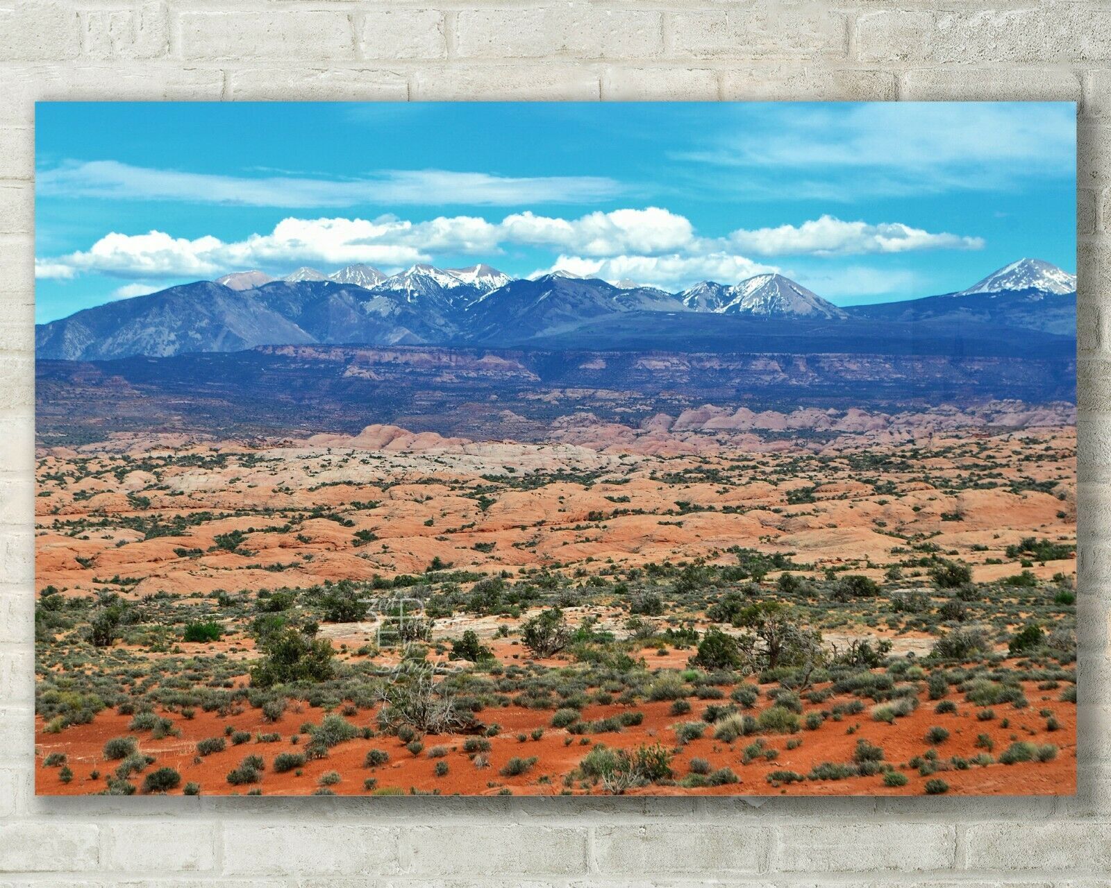 Arches Nat. Park, Scenic Utah Landscape - Fine Art Photo on Metal, Canva... - $31.50+