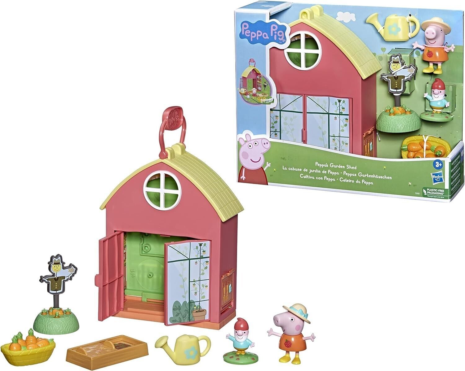 Peppa Pig Peppa’s Garden Shed Playset Action Figures Playsets