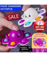 Octopus Hand Fidget Stress Relieve Toy Push Bubble Anti Stress Sensory S... - $5.99