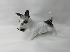 Porcelain Scottish Terrier Dog Figure 2.5 Inch Tall Germany - $19.95