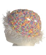 Multicolor Crochet Beanie Hat - $11.80