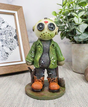 Ebros Pinheadz Monster with Voodoo Stitches Figurine 4.25&quot;H (Jason Voorhees) - £14.87 GBP